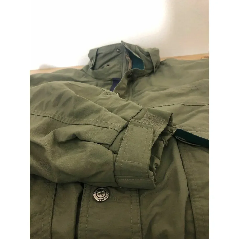 Columbia Sportswear Men's Radial Sleeve Jacket Size Large Olive Green